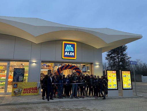 Vigevano: inaugurato il secondo punto vendita Aldi nell'area ex Adamello