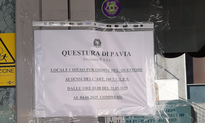 Pavia: cliente di un bar trovato con la droga negli slip, locale chiuso per 5 giorni