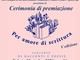 Premiazione Per amore di scrittura, concorso di racconti e poesie a Mezzana Bigli Premiazione Per amore di scrittura, concorso di racconti e poesie a Mezzana Bigli