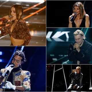 74° Festival di Sanremo: Angelina Mango, Ghali, Alessandra Amoroso, Il Tre e Mr. Rain nella top 5 della terza serata