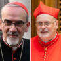 Il cardinale lombardo Pizzaballa e il cardinale ticinese Arborelius