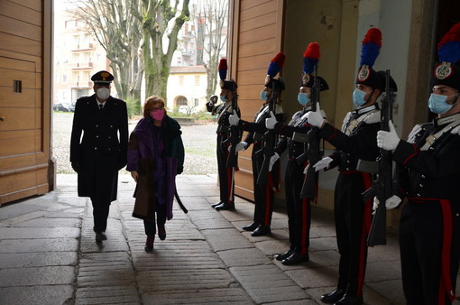 Pavia: il Prefetto Mannella incontra il comando provinciale dei Carabinieri