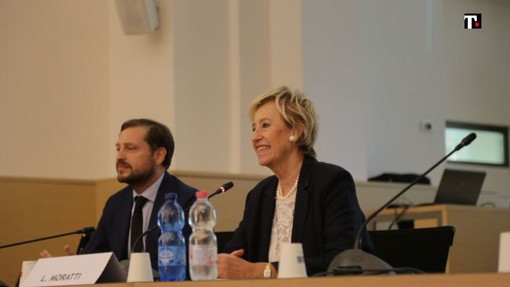 Emanuele Monti e Letizia Moratti Emanuele Monti e Letizia Moratti