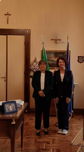 Pavia, Il prefetto Francesca De Carlini incontra il nuovo direttore della casa di reclusione di Vigevano Pavia, Il prefetto Francesca De Carlini incontra il nuovo direttore della casa di reclusione di Vigevano