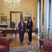 Il prefetto Francesca De Carlini riceve il nuovo presidente del tribunale di Pavia