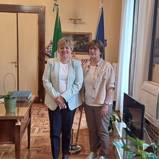 Il prefetto Francesca De Carlini ha incontrato il nuovo presidente del comitato locale della Croce Rossa Italiana di Pavia Stefania Serafini