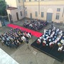 Pavia, a palazzo Malaspina si è esibita per la prima volta la fanfara della marina militare