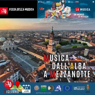 Vigevano partecipa alla XXXI edizione della &quot;Festa della Musica&quot;