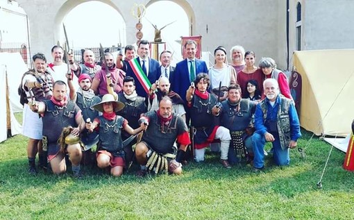 - (FOTOGALLERY) - i Romani in castello Sforzesco a Vigevano