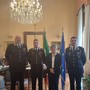 Pavia, il prefetto De Carlini ha incontrato il nuovo comandante della compagnia di Vigevano