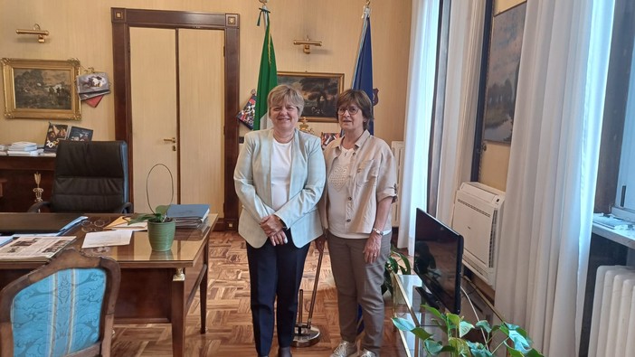 Il prefetto Francesca De Carlini ha incontrato il nuovo presidente del comitato locale della Croce Rossa Italiana di Pavia Stefania Serafini