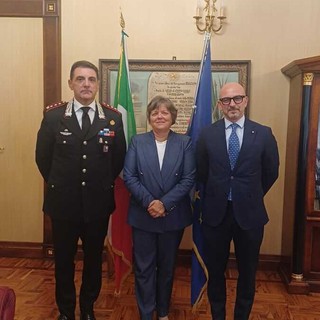Pavia, In prefettura la visita del nuovo comandante del gruppo carabinieri tutela lavoro Milano Pavia, In prefettura la visita del nuovo comandante del gruppo carabinieri tutela lavoro Milano