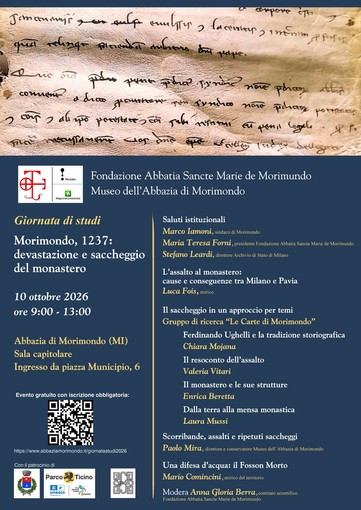 Morimondo, 1237: devastazione e saccheggio del monastero Morimondo, 1237: devastazione e saccheggio del monastero