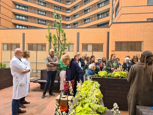 Pavia: inaugurato il giardino ortobotanico per la clinica pediatrica del San Matteo