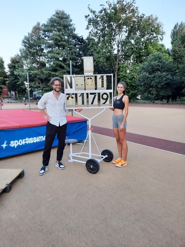 Atletica Vigevano, Gloria Polotto minimo per i campionati italiani assoluti nel salto in alto