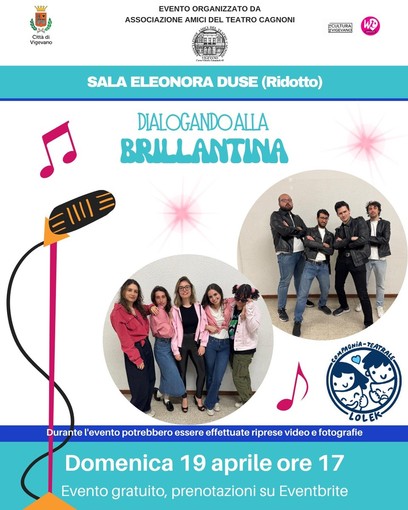 Vigevano, "Dialogando alla Brillantina", in collaborazione con compagnia Lolek