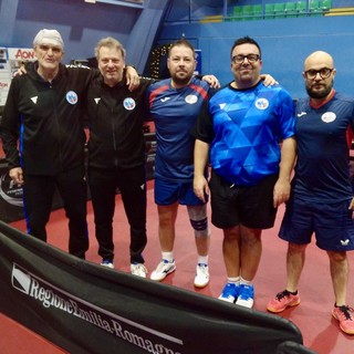 Tennistavolo, campionato serie A1 Master: i ducali si avvicinano alla salvezza dopo il primo concentramento