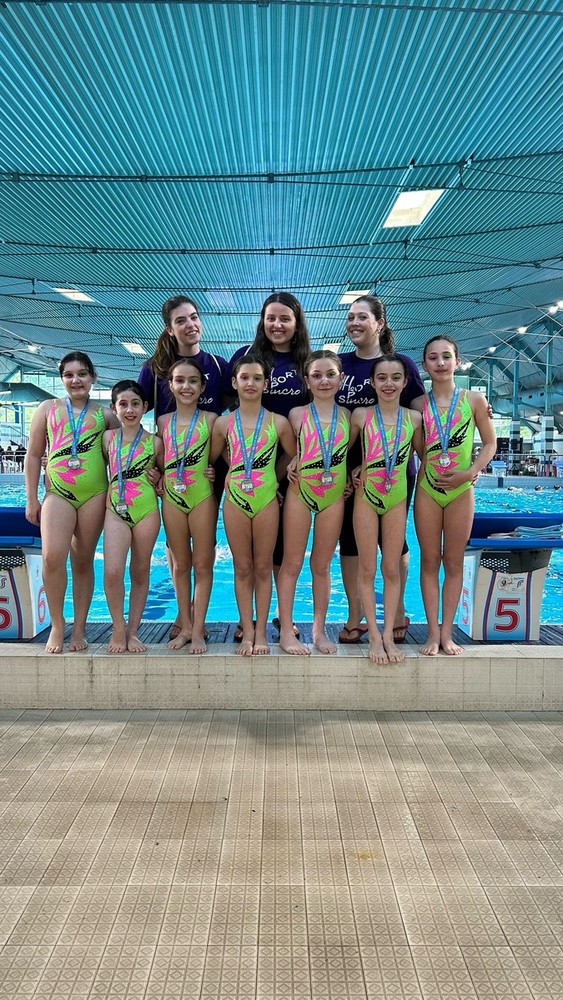 Nuoto Sincronizzato, nello scorso fine settimana tutte le 45 sincronette dell'H2Sport Vigevano in gara