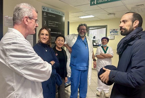 Nella foto, da sx: Dott. Danilo Miotti, Chiara Maugeri,