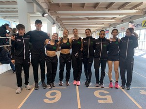 Atletica Vigevano iniziano le indoor e subito col botto: Stella Catena e Leonardo Grassi ottengono il minimo per i campionati italiani allievi sui 60 metri