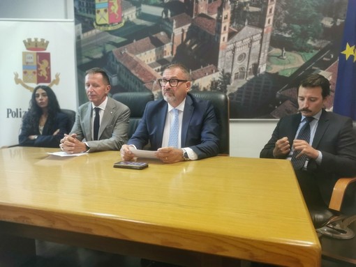 La pm Iera, il procuratore Pianta, il Questore Mariani e il capo della Mobile, Pirone La pm Iera, il procuratore Pianta, il Questore Mariani e il capo della Mobile, Pirone