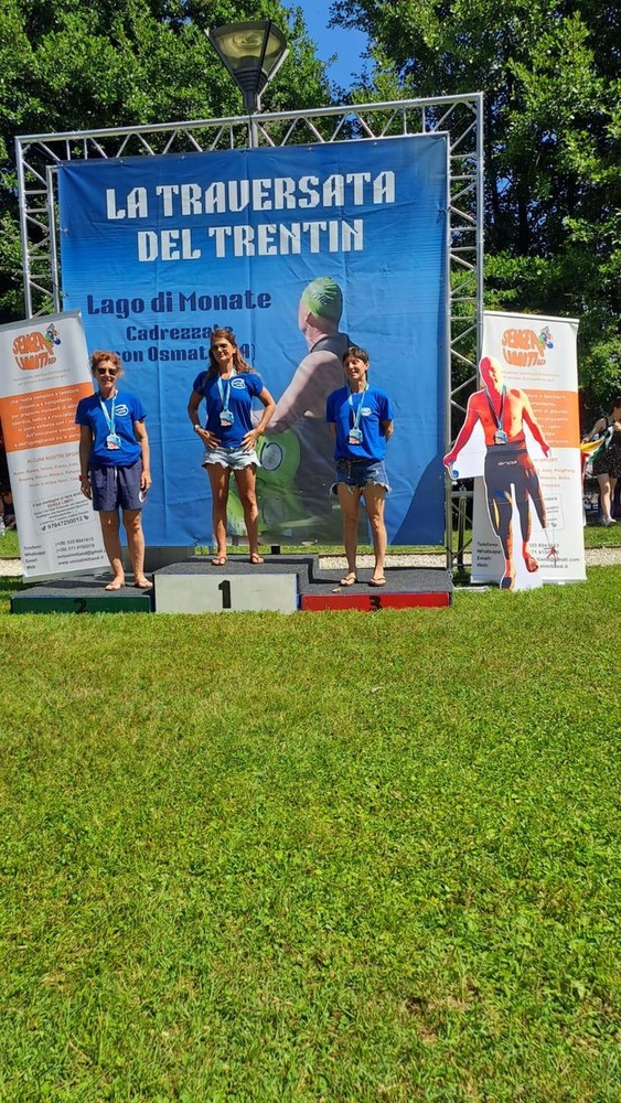 Nuoto, acque libere: Monica Cordano argento alla &quot;Nuotata del Trentin&quot;