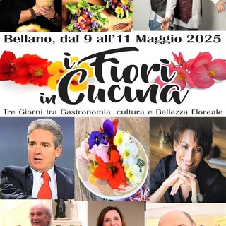 A Bellano (LC) dal 9 all’11 maggio i fiori saranno protagonisti anche in tavola
