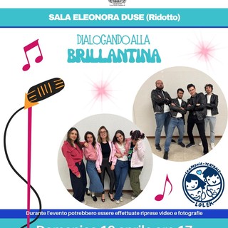 Vigevano, "Dialogando alla Brillantina", in collaborazione con compagnia Lolek