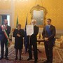Pavia, Il maestro Marco Lodola Cavaliere della Repubblica: la consegna dell’onorificenza a palazzo Malaspina Pavia, Il maestro Marco Lodola Cavaliere della Repubblica: la consegna dell’onorificenza a palazzo Malaspina