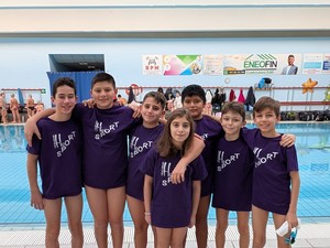 Nella foto: alcuni Esordienti dell’H2SPORT in gara a Sesto Calende Nella foto: alcuni Esordienti dell’H2SPORT in gara a Sesto Calende