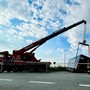 Trecate, camion fuori strada sulla Statale 11: resta in bilico sui campi Trecate, camion fuori strada sulla Statale 11: resta in bilico sui campi