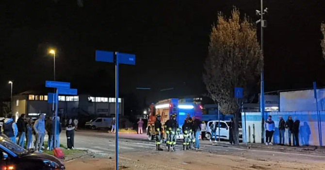 Magenta: grave incidente in via Isonzo, tre feriti
