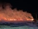 Mezzana Bigli: incendio di stoppie di grano alla frazione Terzo, intervengono i Vigili del fuoco