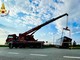 Trecate, camion fuori strada sulla Statale 11: resta in bilico sui campi Trecate, camion fuori strada sulla Statale 11: resta in bilico sui campi