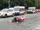 Vigevano: scontro fra auto e moto in corso Di Vittorio, coinvolte tre persone