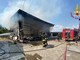 Balossa Bigli: incendio in un capannone, sul posto 4 squadre di Vigili del fuoco