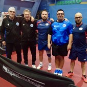 Tennistavolo, campionato serie A1 Master: i ducali si avvicinano alla salvezza dopo il primo concentramento