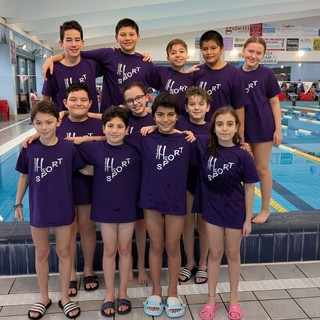 Nella foto: gli Esordienti B in gara a Sesto Calende