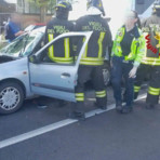 Gaggiano: tamponamento a catena sulla Vigevanese, tre feriti in codice giallo