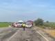 Ceretto: scontro tra auto sulla provinciale 596, sul posto i soccorsi