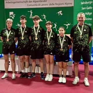 Tennistavolo, Peluso guida la Lombardia alla conquista del torneo Arge Alp
