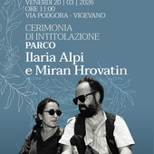 Vigevano, il parco di Via Podgora viene intitolato a Ilaria Alpi e Miran Hrovatin