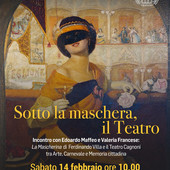 Vigevano, “Sotto la maschera, il teatro”. Un incontro su La Mascherina di Ferdinando Villa tra arte, Carnevale e memoria cittadina