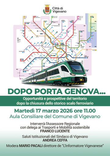 Vigevano, "dopo Porta Genova": incontro in Comune con l’Assessore Regionale Franco Lucente