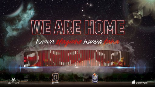 Basket serie A1, WE ARE HOME. Dal 1° luglio la Campagna Abbonamenti della stagione del ritorno a casa del Derthona