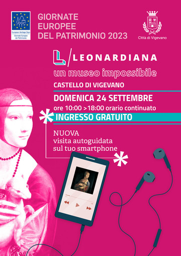 Il Museo Leonardiana di Vigevano apre le sue porte gratuitamente in occasione delle Giornate Europee del Patrimonio 2023