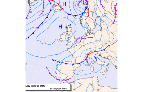 Previsioni meteo per lunedì 5, martedì 6, mercoledì 7 (maggio)