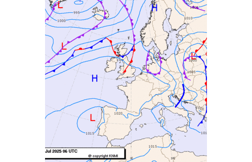 Previsioni meteo per mercoledì 9, giovedì 10, venerdì 11 (luglio)