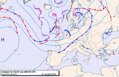 Previsioni meteo per sabato 7, domenica 8, lunedì 9 (giugno)