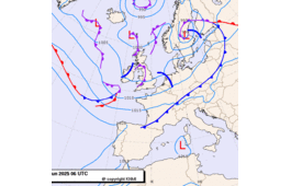 Previsioni meteo per sabato 7, domenica 8, lunedì 9 (giugno)